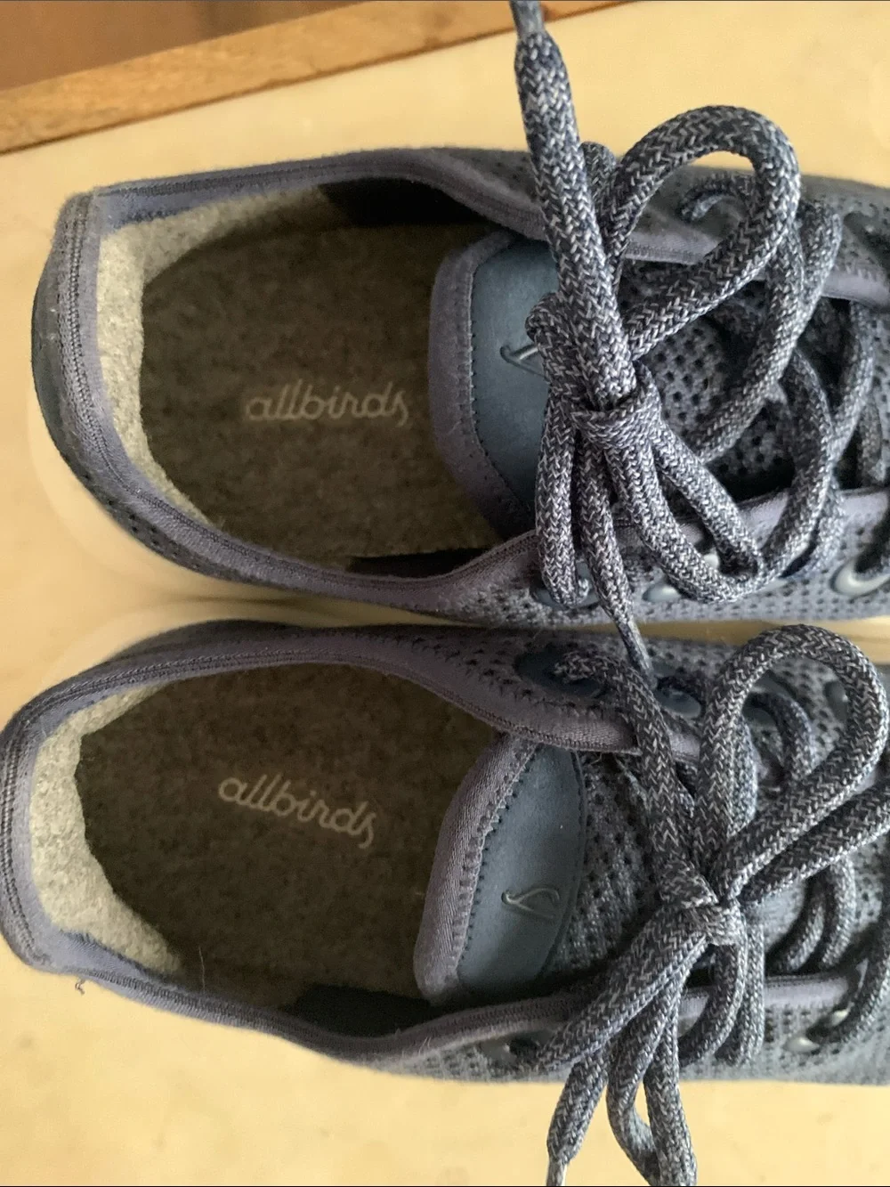allbirds Women's Knit Lace-Up Sneakers - Blue